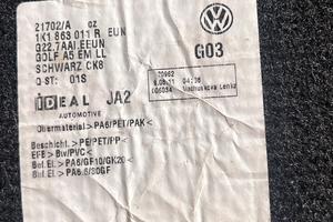 Tappetini Originali Golf 6 GTI