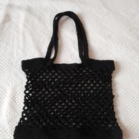 borsa uncinetto fatta a mano