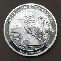 Australia -Kookaburra argento PROOF -anno 2019
