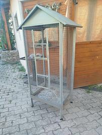 Voliera casetta da esterno