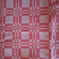 Coperta artigianale fatta a mano con bordo all’unc