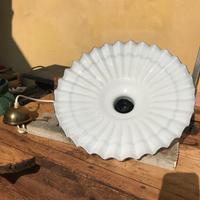 Lampadario da cucina in vetro di murano