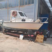 pilotina 6mt senza patente rimessa a nuovo 