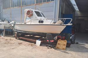 pilotina 6mt senza patente rimessa a nuovo 