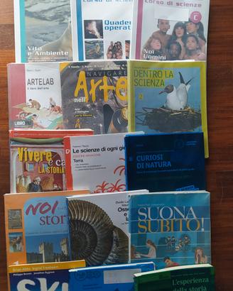 Stock libri scolastici in buone condizioni.