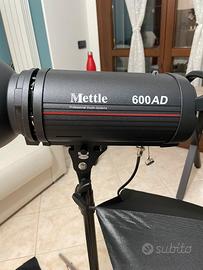 Flash da studio 600W Kit NUOVO!