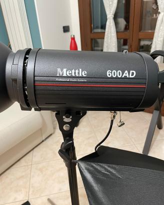 Flash da studio 600W Kit NUOVO!