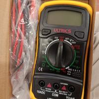 ULTRICS MULTIMETRO DIGITALE PROFESSIONALE AMPEROME