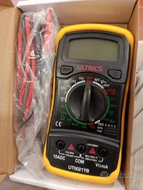 ULTRICS MULTIMETRO DIGITALE PROFESSIONALE AMPEROME