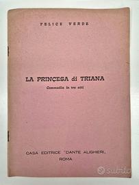 LA PRINCESA DI TRIANA - F. Verde. Libretto teatro