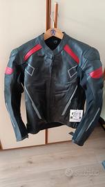 giubbino pelle moto nuovo 