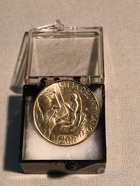 moneta 200lire 