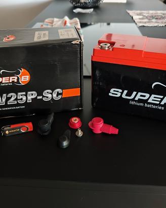 batteria litio SuperB Lotus Exige 410/430