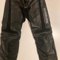 Pantalone Pelle Moto SPIDI Tg. 52 con Protezioni