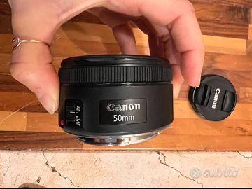 OBIETTIVO CANON EF 50MM F/1.8 STM