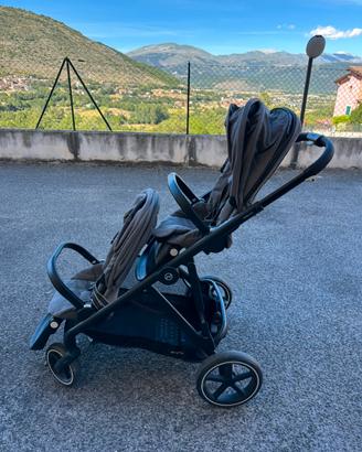 Passeggino gemellare fratellare Cybez Gazelle S