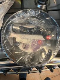 Set Padelle con manico rimovibile Domo 25 cm