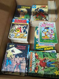 Raccolte di fumetti Tex,  Zagor, Comandante Mark .