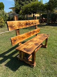 Panchina in legno