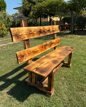 Panchina in legno