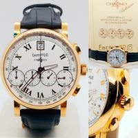 Eberhard crhono 4 in  oro 18 kt 