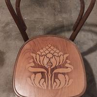 4 sedie bar Thonet 87 Vintage