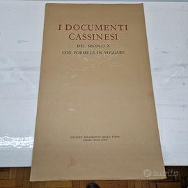 I Docum. Cassinesi secolo X con formule in volgare