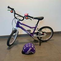 Woom 3 viola in buone condizioni con accessori.