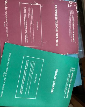 Pieghevole per la preparazione alla patente A,B