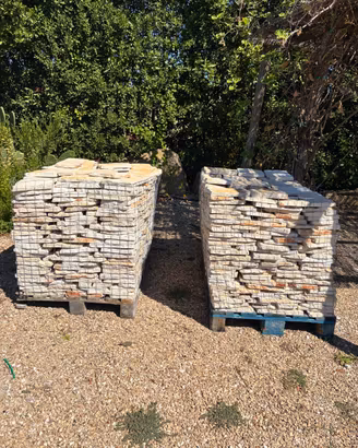 40 m² PIETRA NATURALE – LASTRE IRREGOLARI – SPESSO