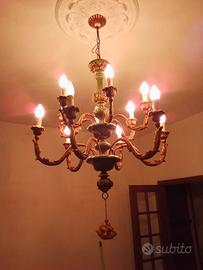 lampadari stile Barocco a 6 e 12 bracci