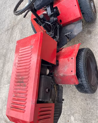 Brumital Muletto trattorino diesel. Traino & fresa