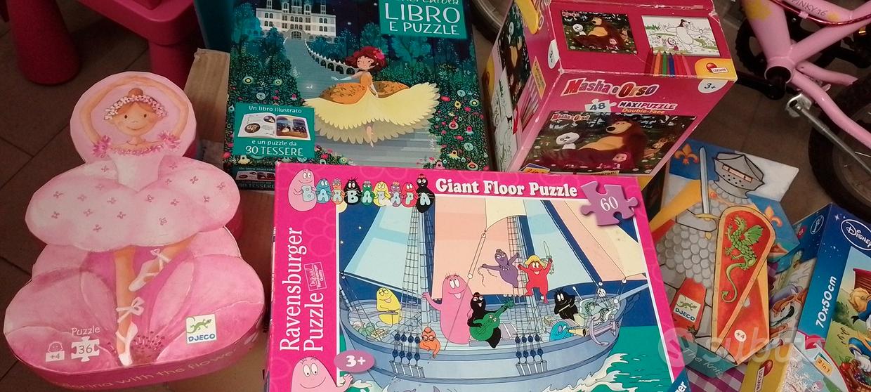 Puzzle Cenerentola con libro Originale Nuovo - Tutto per i bambini