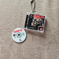 Resident evil 1 ps1 mini cd NFC portachiavi