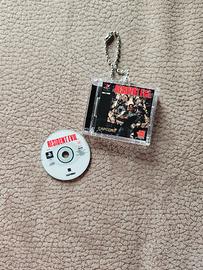 Resident evil 1 ps1 mini cd NFC portachiavi