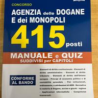 Manuale concorso agenzie delle dogane e monopoli