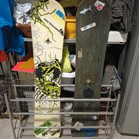 2 Snowboard senza attacchi 