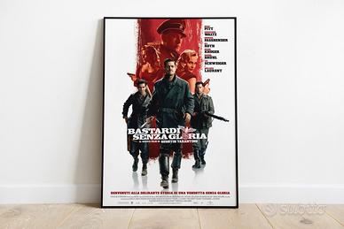 Poster Locandina Film "Bastardi Senza Gloria"