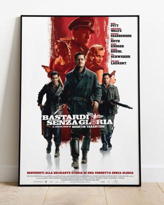 Poster Locandina Film "Bastardi Senza Gloria"