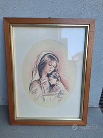 quadro mamma con bambino 