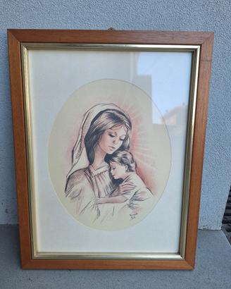 quadro mamma con bambino 