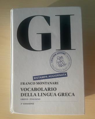 Vocabolario GI Montanari Greco-Italiano Loescher