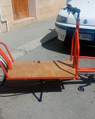 🚲 BICI CARGO ARTIGIANALE LONG JOHN 2024 – UNICA N