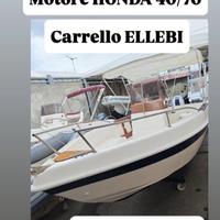 MANÓ 18 CON MOTORE HONDA 40/70 perfetta in tutto