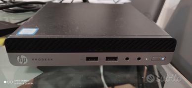 computer HP mini PrDesk i5-7500, 8GB