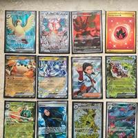 lotto carte pokemon rare