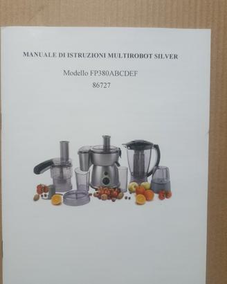 robot ,affettatrice,macchina per pasta con motore 
