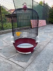 Gabbia rotonda per volatili