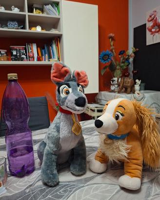peluche Lilli (Lady) e il vagabondo (Biagio)