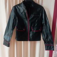 Giacca corta in ecopelle Sisley 